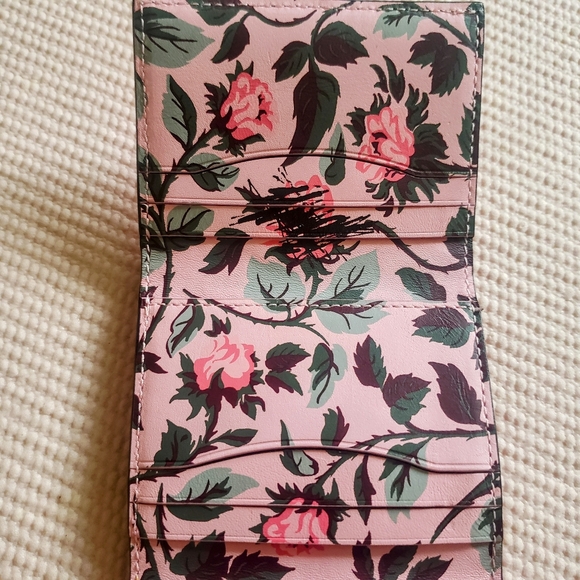 Coach 1941 Pink Glovetanned Leather Compact Wallet - Picture 6 of 16